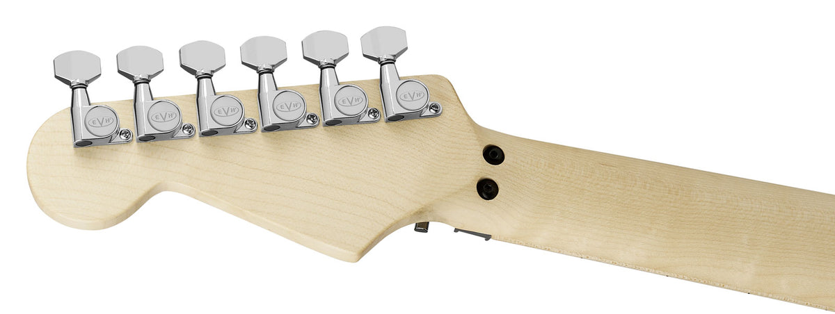 EVH Striped Series Shapes, MN Weiss und Schwarz