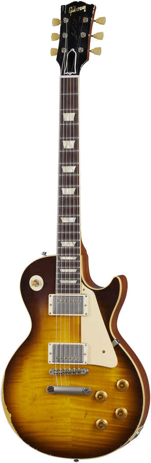 Les Paul Standard 1959 Neuauflage ultrastark gealtert Kindred Burst CSHR