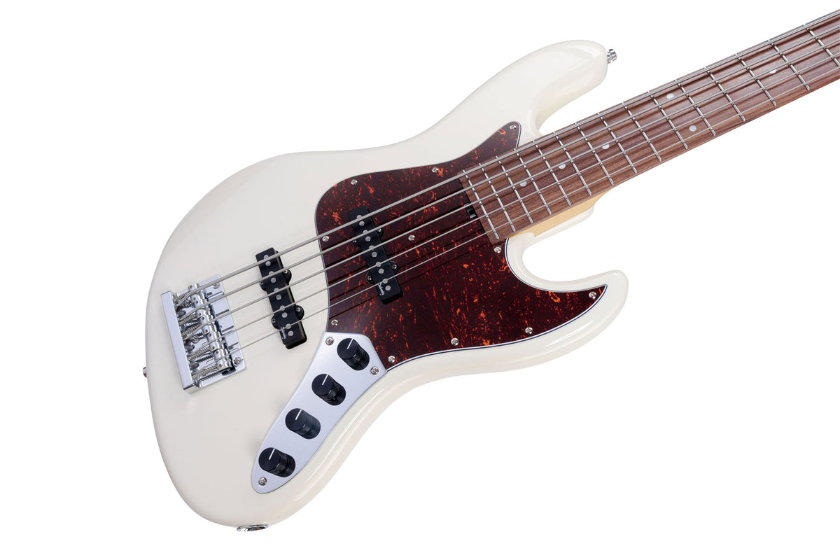 METROEXPRESS 21 STANDARD JJ 5 STRING - OLYMPIC WHITE,ROSEWOOD