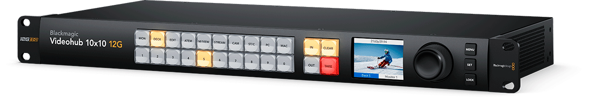 Videohub 10x10 12G