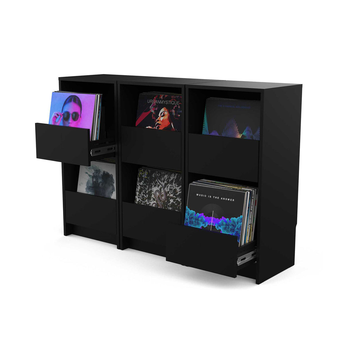 Vinyl Vault Schwarz
