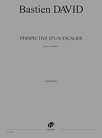DAVID BASTIEN - PERSPECTIVE D'UN ESCALIER - ACCORDEON
