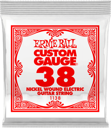 .038 NICKEL WOUND ELECTRIC GUITAR STRINGS