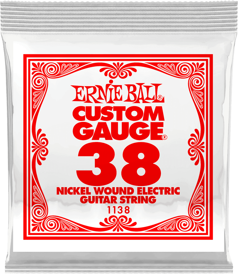 .038 NICKEL WOUND ELECTRIC GUITAR STRINGS