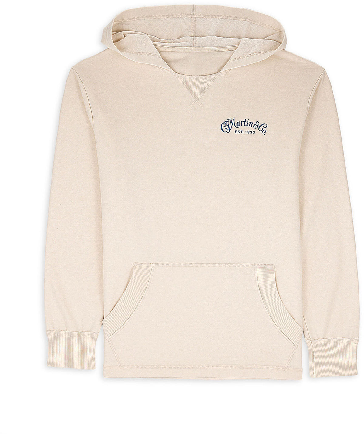 Kapuzen-Sweatshirt Vintage-Waschung Natur S