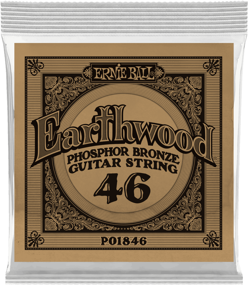 .046 EARTHWOOD PHOSPHOR BRONZE ACOUSTIC GUITAR STRINGS