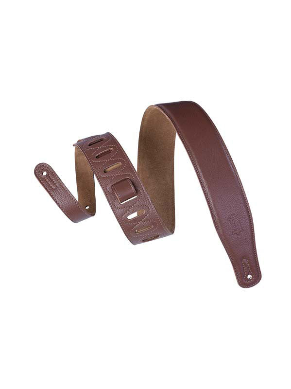 Gepolstertes Leder Mit Wildleder-Rückseite 6,4 Cm - Braun