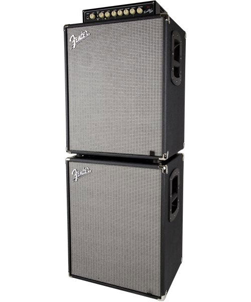 Rumble 210 Lautsprecherbox Schwarz und Silber