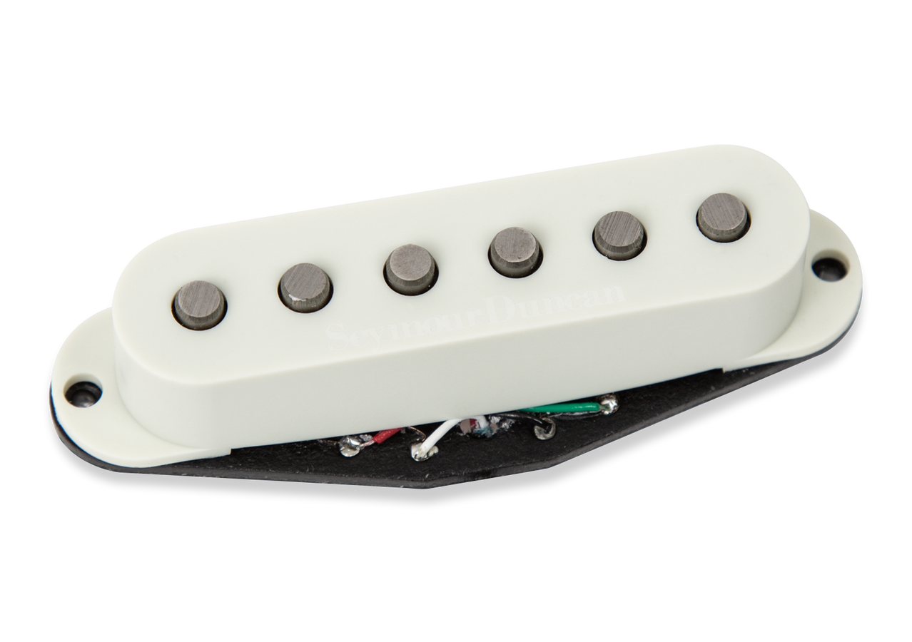 MICRO SIMPLE HOT CHICKEN STRAT STACK NECK OLYMPIC WHITE