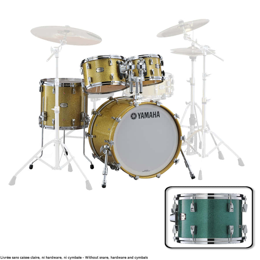 Absolute Hybrid Ahorn Jazz Jazz 18 Jade Green Sparkle