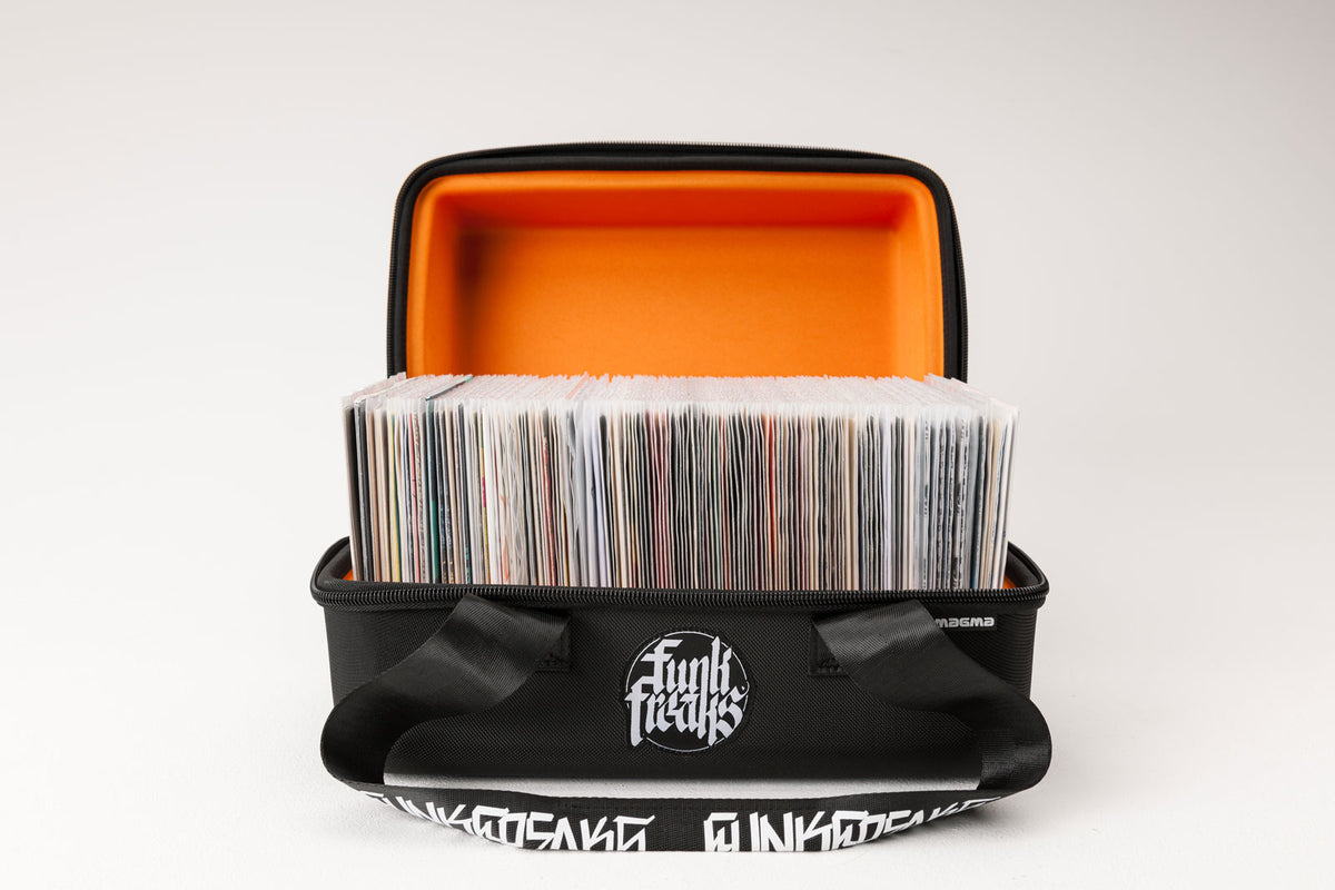 45 Sandwich "Funkfreaks" Edition Schwarz/Juicy-Orange