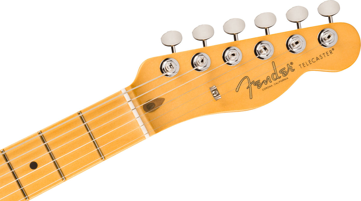 American Professional Classic Telecaster MN Verblasstes Lake Placid Blue