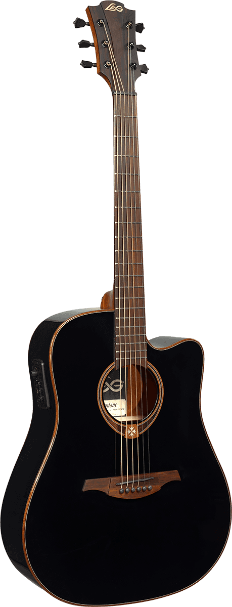 Tramontane T118DCE-BLK Dreadnought Cutaway Elektro Schwarz