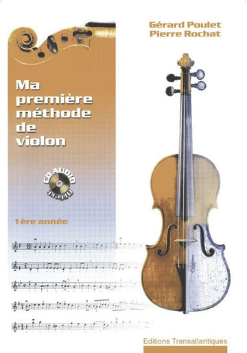 Ma Première Méthode De Violon Avec Cd
