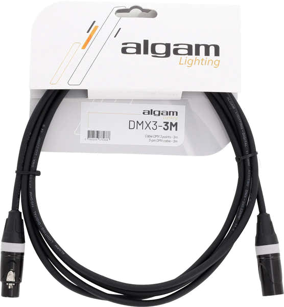 Algam Lighting DMX-Kabel 3-polig - 3M