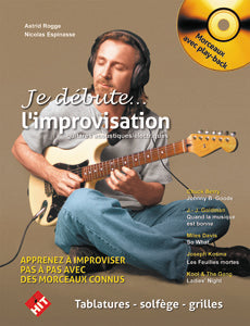 Je Debute L'improvisation + CD - Guitare