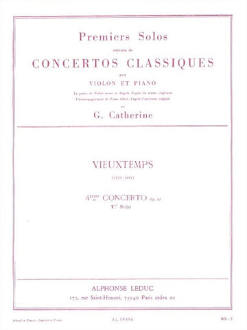 Premier Solo Extrait concerto No.4 Op31
