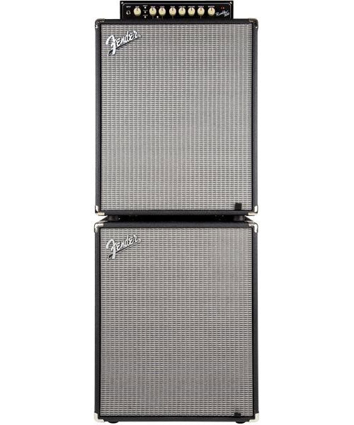 Rumble 210 Lautsprecherbox Schwarz und Silber