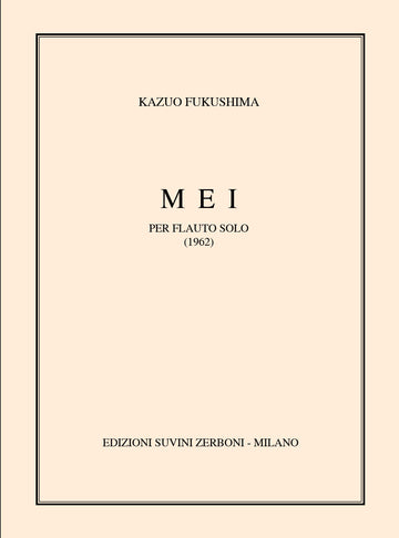 FUKUSHIMA K. - MEI - FLUTE