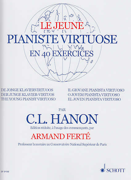 Le Jeune Pianiste Virtuose En 40 Exercices - Hanon