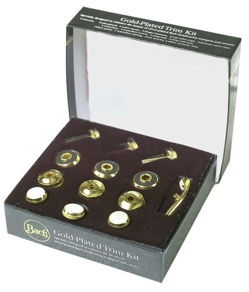 Goldenes Trim-Kit (Trompete und Kornett)