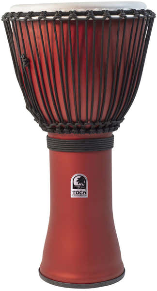 Toca Djembe Freestyle Rope Tunned Matte red SFDJ-10 RR