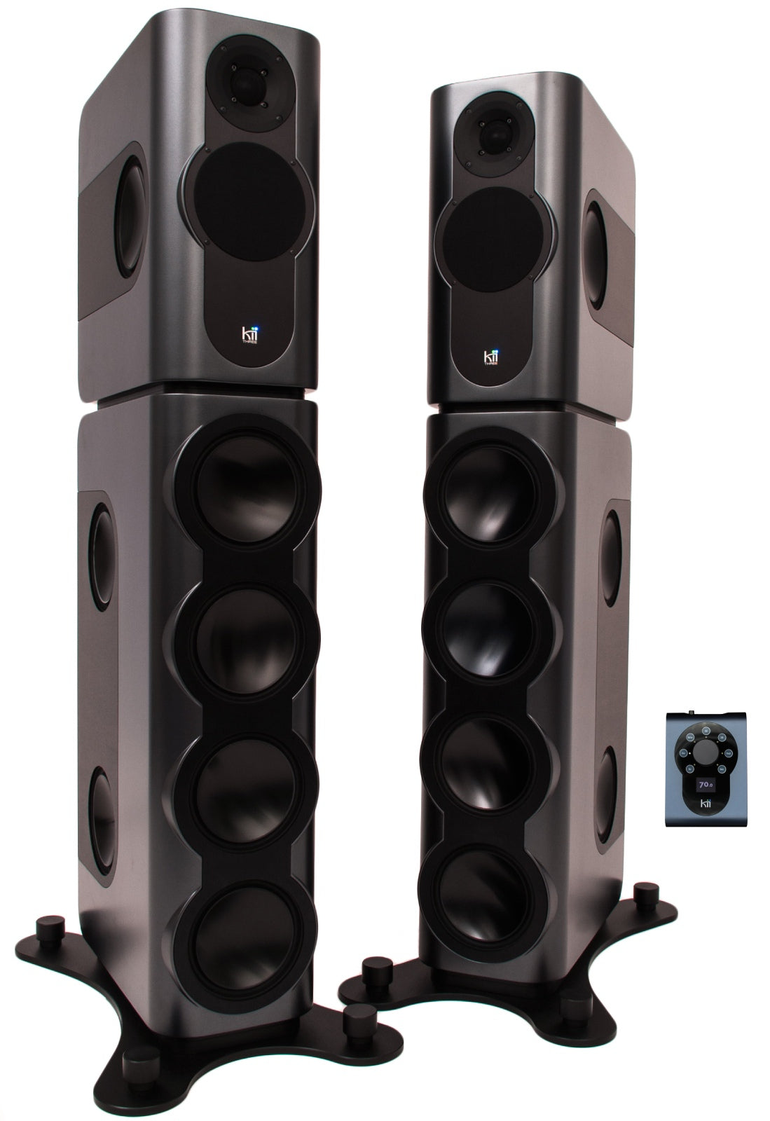 Three BXT System Dunkelgrau