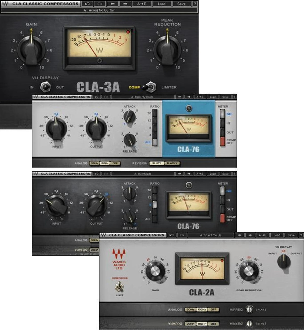 Waves CLA Klassische Kompressoren