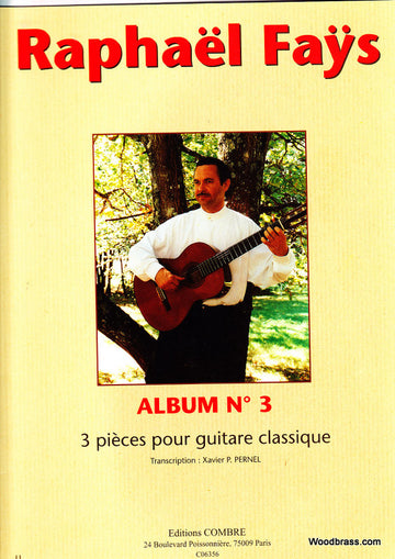 Fays - Album No.3 (3 Pièces) - Guitare