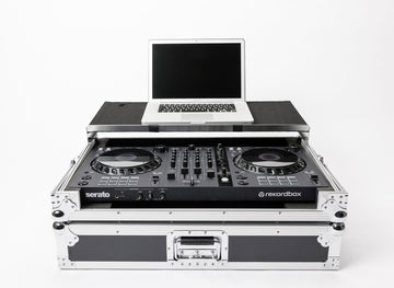 Arbeitsstation für DJ-Controller DDJ-FLX6 Schwarz/Silber