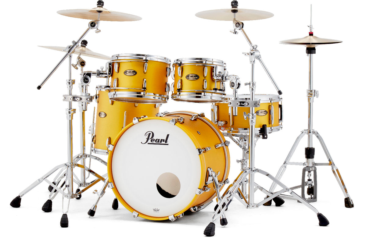 Masters Maple Gum 4-pc Shell Pack Fusion 20 Matte Aztec Gold