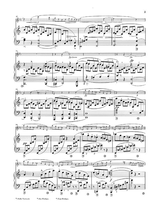 Schumann R. - Fantasy Pieces For Piano And Clarinet (or Violin Or Violoncello) Op. 73
