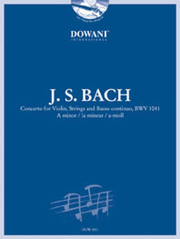 BACH J.S. - CONCERTO BWV 1041 IN A MINOR - VIOLON PIANO