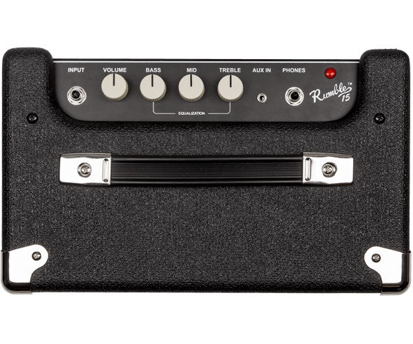 Rumble 15 (V3) Schwarz/Silber