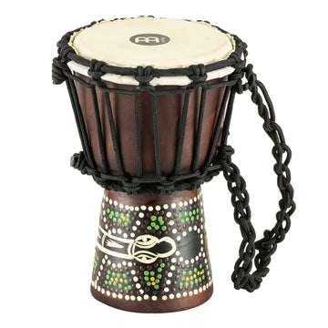 Djembe XX Small Dunkles Schlangendesign