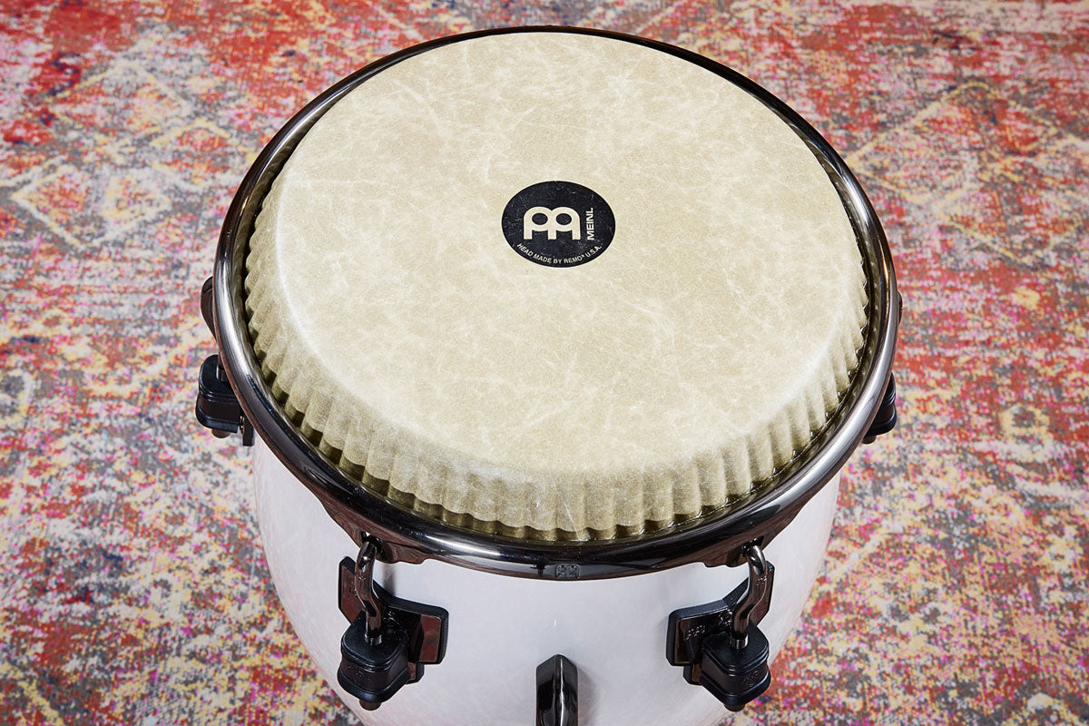 Artist Series Roberto Serrano Tumba 12 1/2" /REMO® Fiberskyn Heads - Pearl White