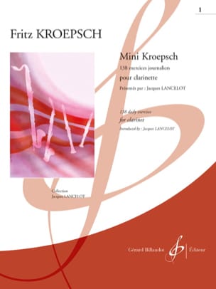 Mini Kroepsch 138 Exercices Vol.1 Clarinette