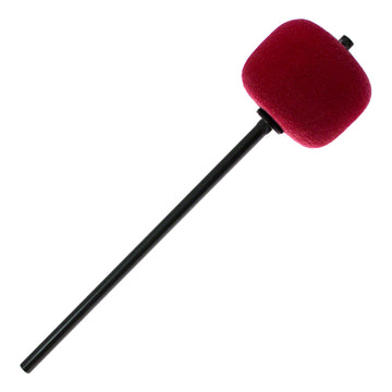 206CKR Bassdrum-Pedalschlägel Filz Rot Schaft Schwarz