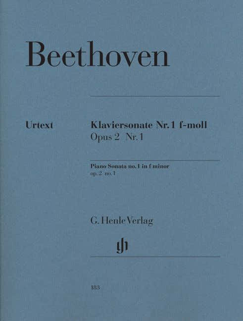 Beethoven L.V. - Klaviersonate Nr. 1 f-Moll Op. 2,1
