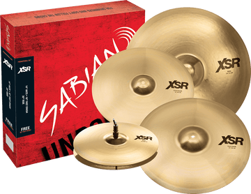 XSR55GB - Paket XSR Harmonisch 14/16/2 + 18" Crash +9 TAGE TEST DRUMEO