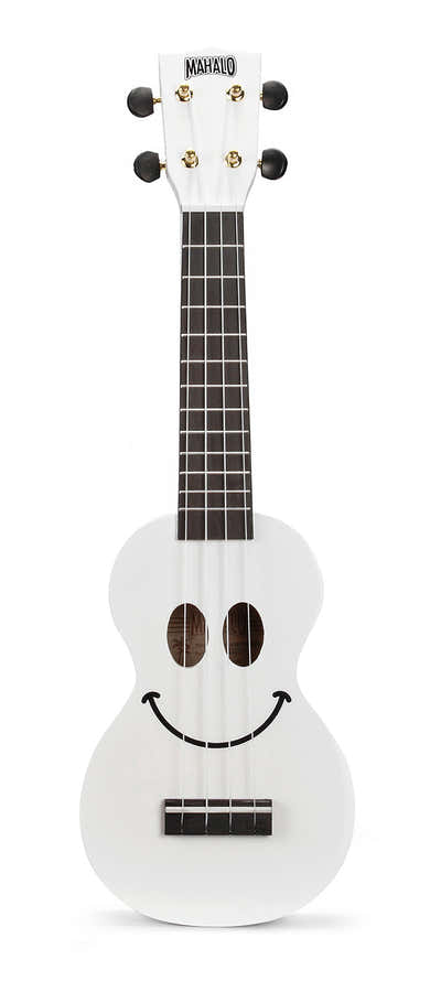 Gmh Usmile-Wt Ukulele White Smile + Housse