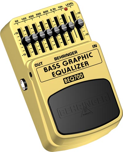 Behringer Bass-Grafik-Equalizer BEQ700
