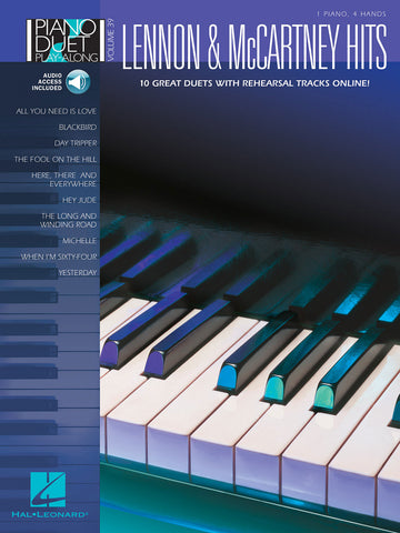 LENNON & MCCARTNEY - PIANO DUET PLAY ALONG VOL.39 + AUDIO EN LIGNE