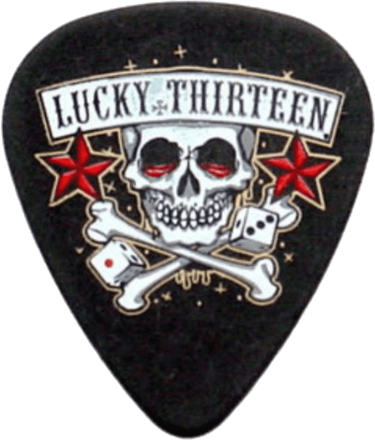 36 x 0,60mm Lucky 13 Serie II Schwarz #11 Skull Dice