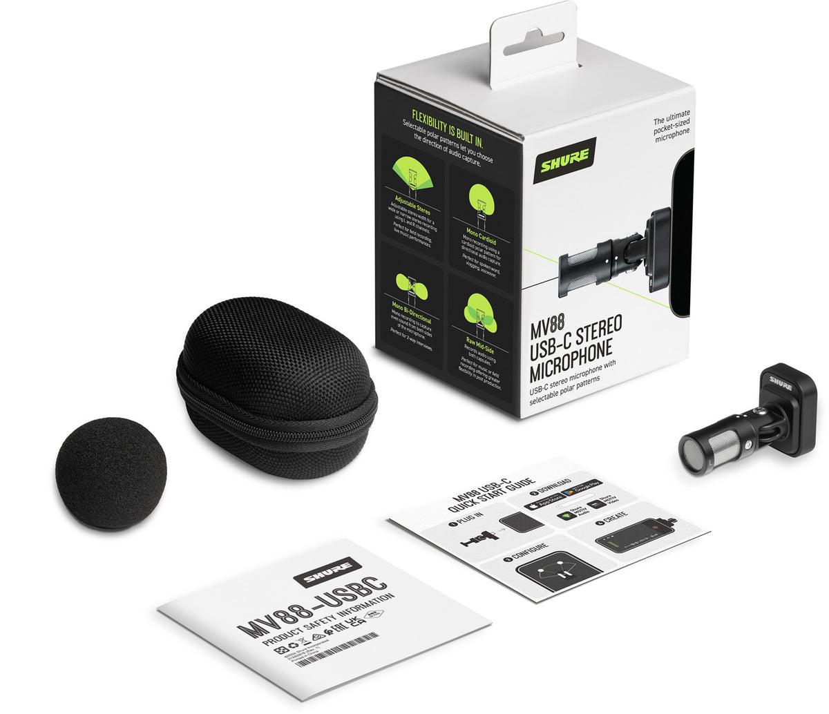 Micro MV88-USBC for Smartphone iOS + Android