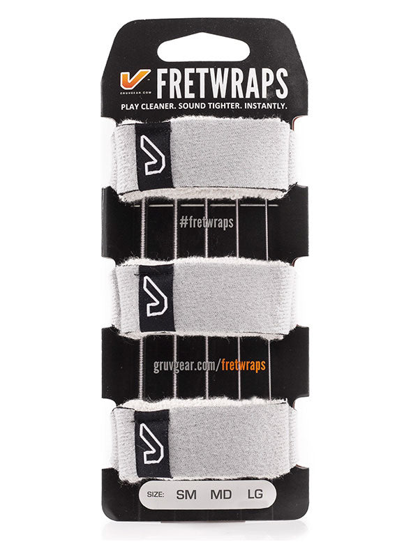 FretWraps 3er-Pack Steinweiß - Groß