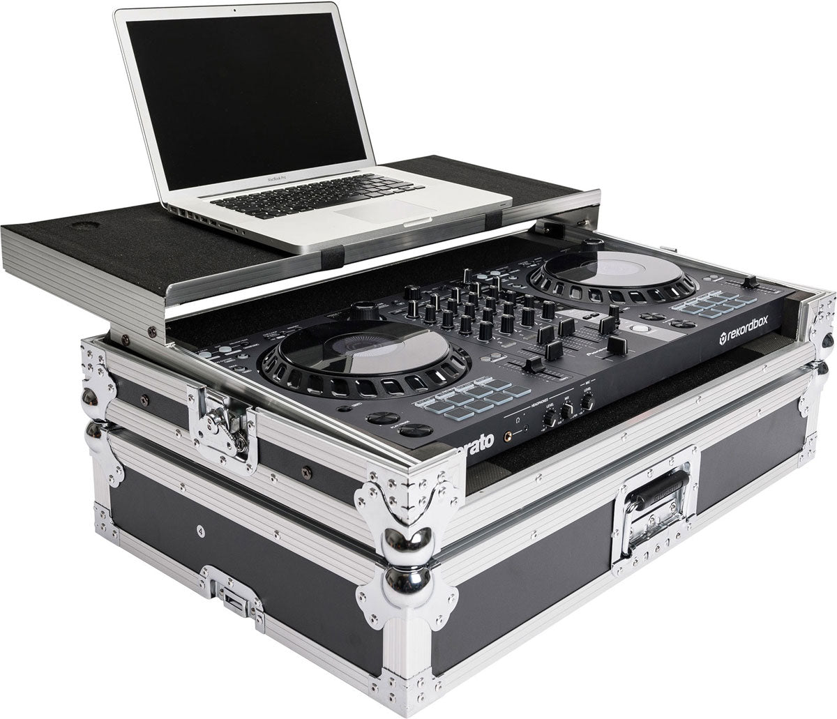 Arbeitsstation für DJ-Controller DDJ-FLX6 Schwarz/Silber