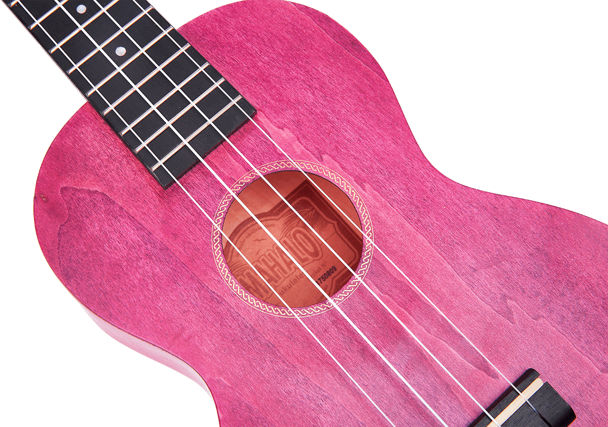 Ukulele Island Concert Cherry Red + Hülle