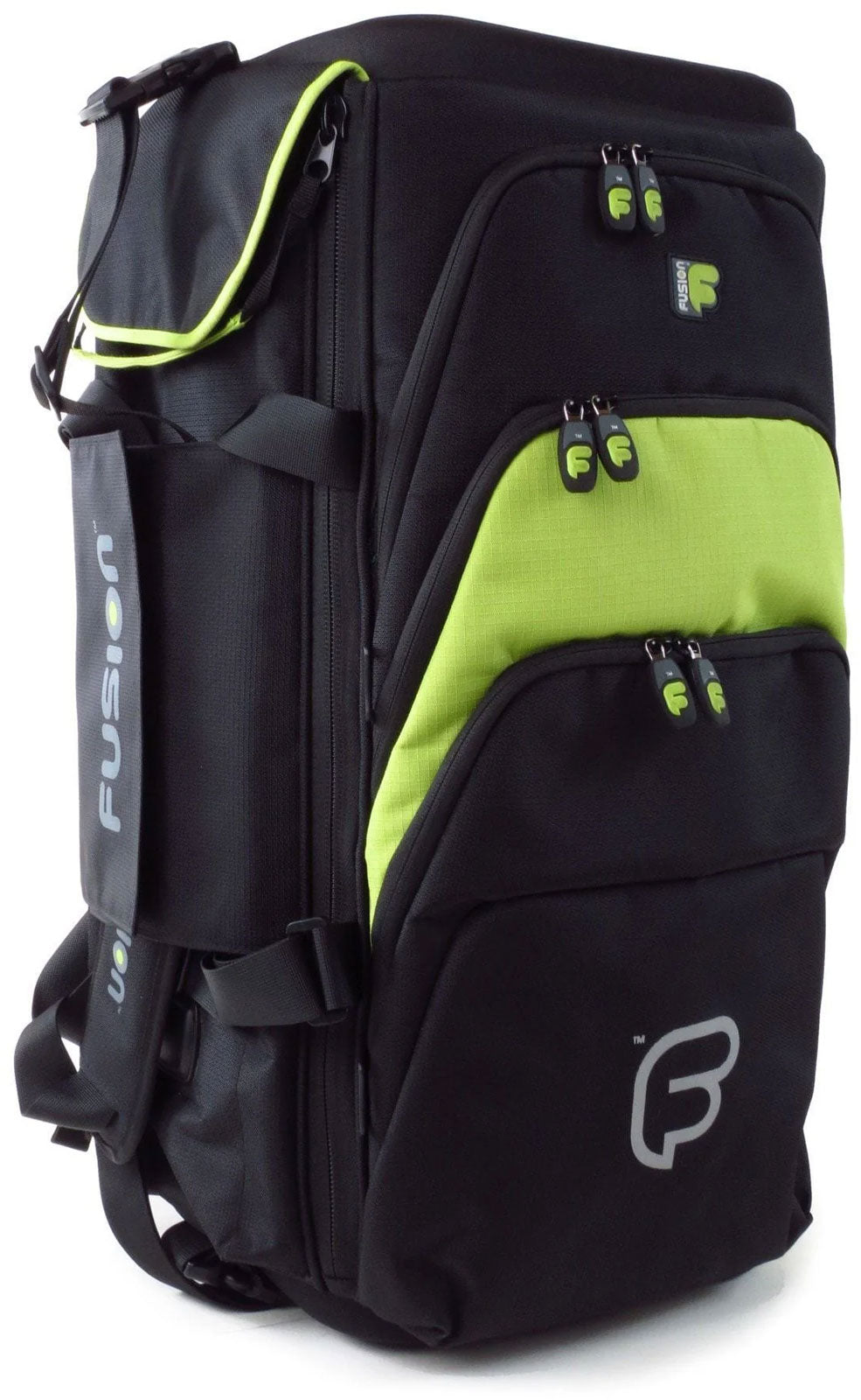 Premium Black/Green Triple Trumpet Cover