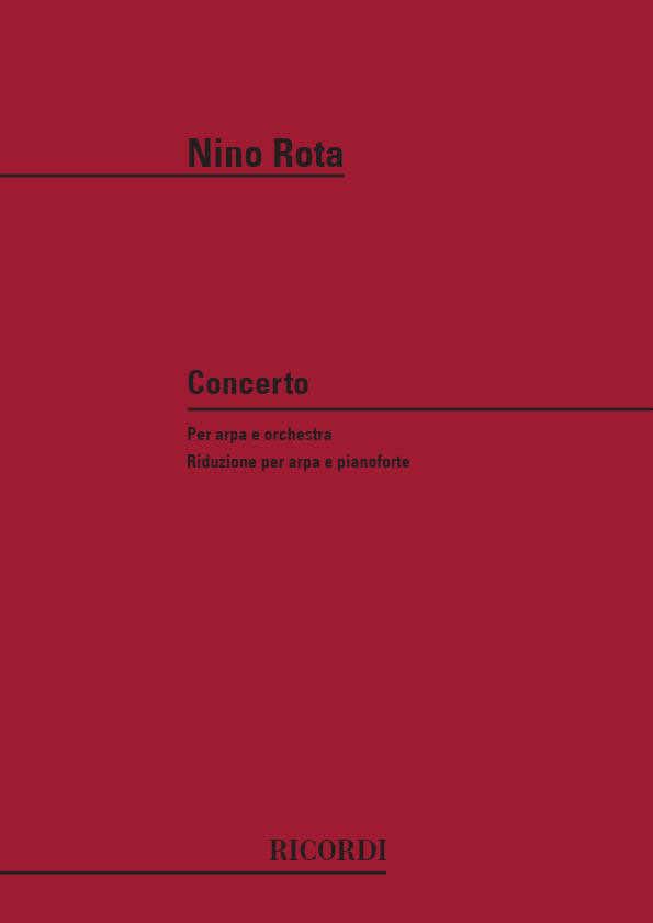 ROTA N. - CONCERTO - HARPE ET ORCHESTRE